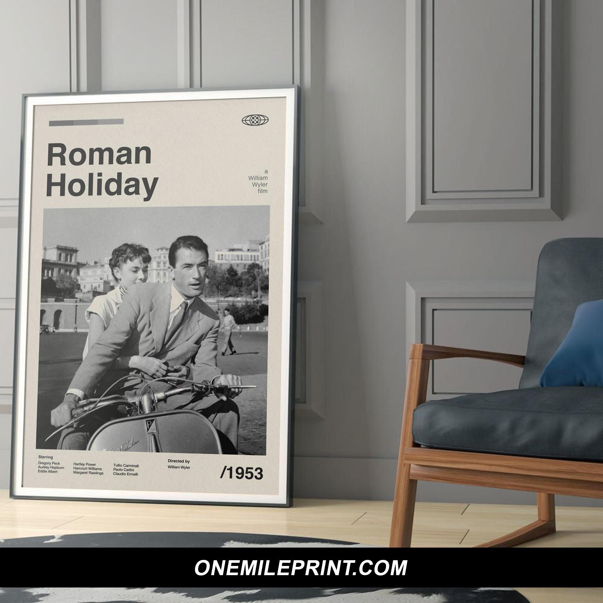 Roman Holiday Movie Poster