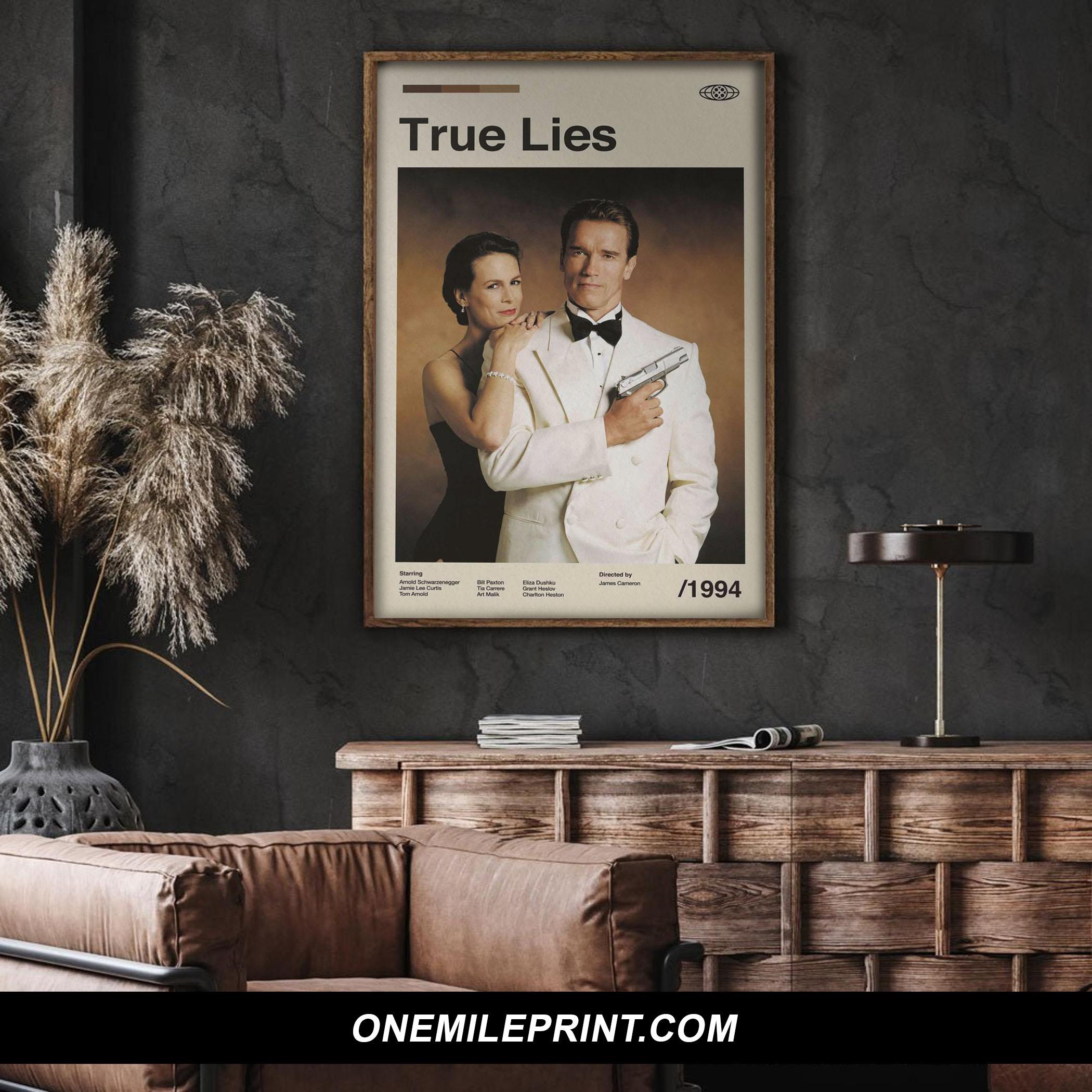 Midcentury True Lies Movie Poster midcentury-true-lies-movie-poster