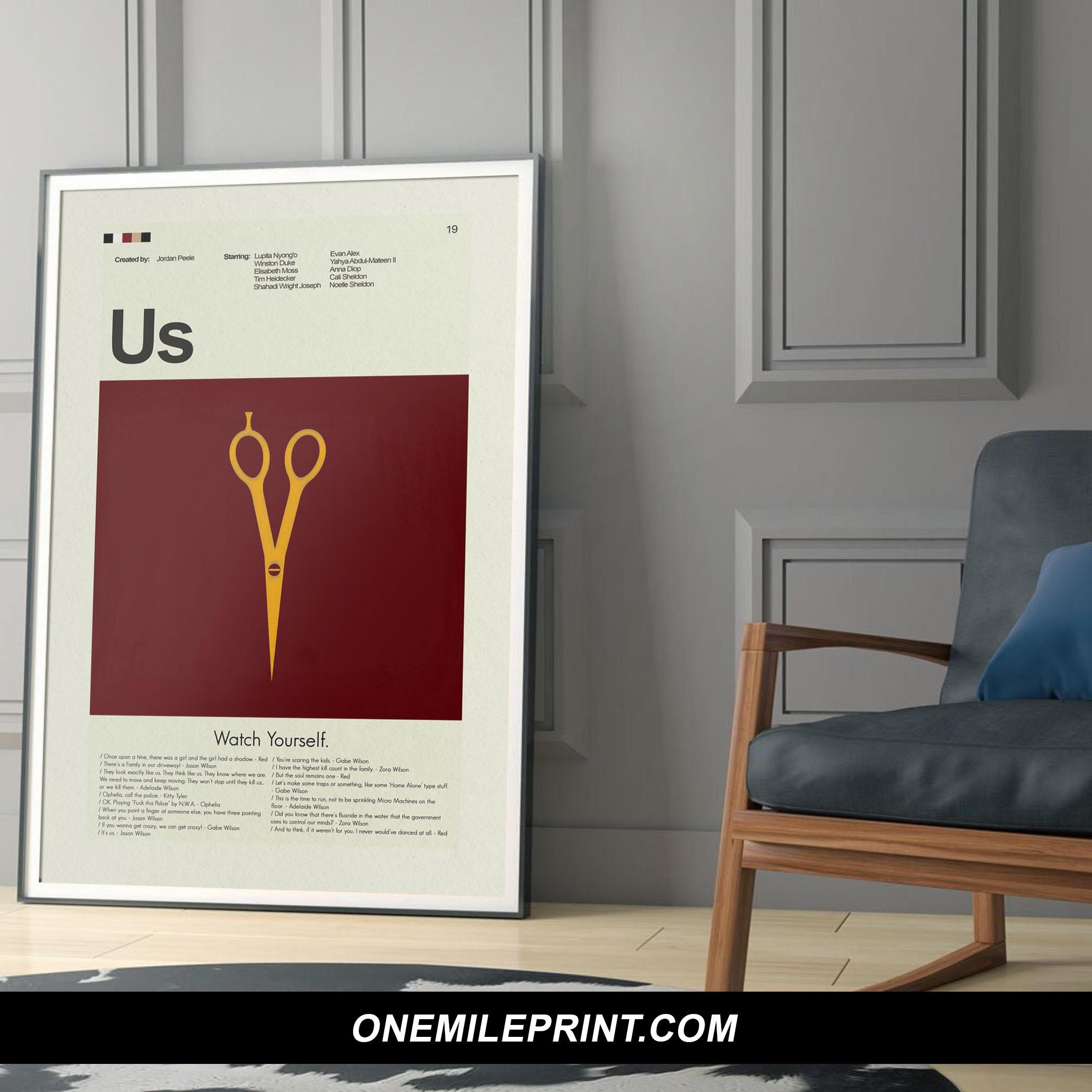 Mid Century Modern Us Movie Poster