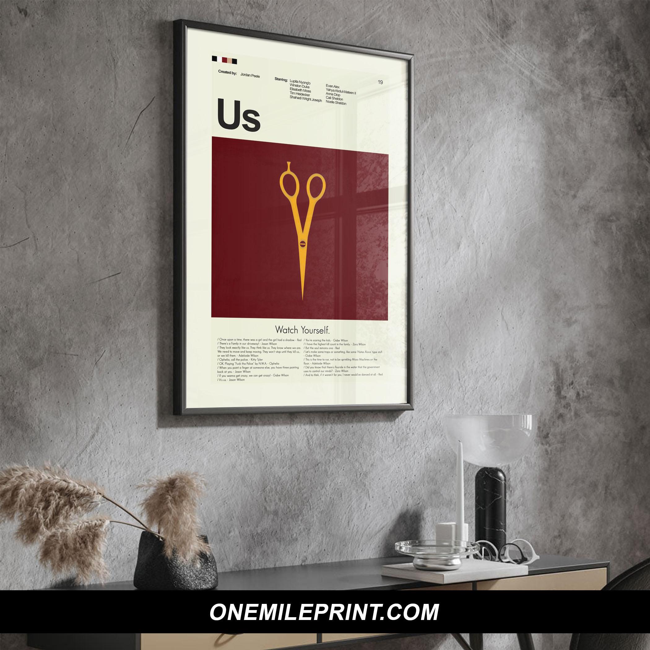 Mid Century Modern Us Movie Poster